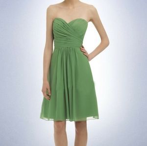 Green bridesmaid dress